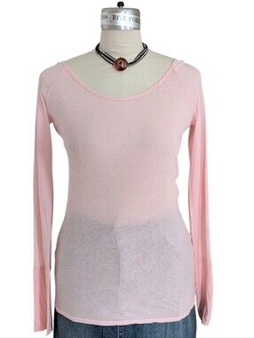 Humanoid Joan Bio Jersey Long Sleeve Tee Size Large